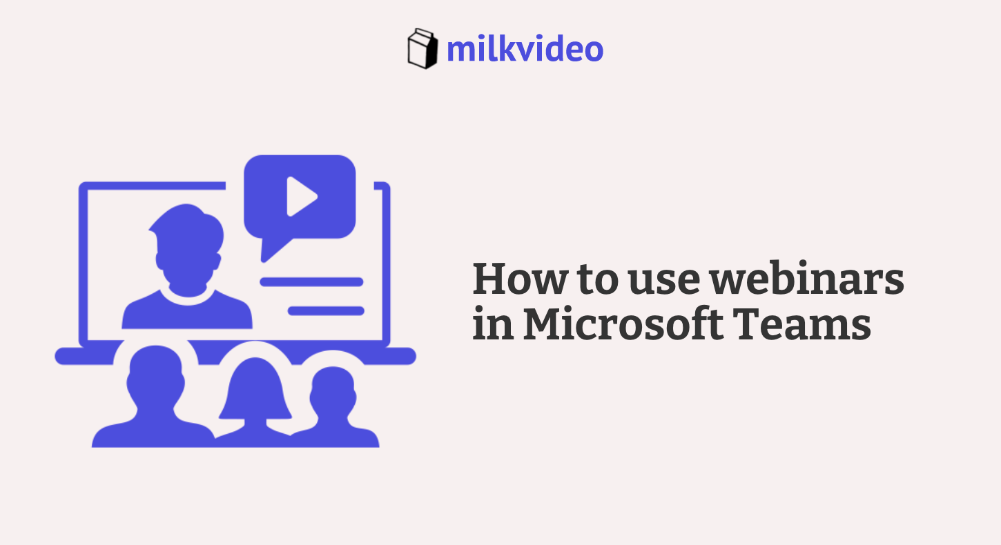 How to use webinars in Microsoft Teams