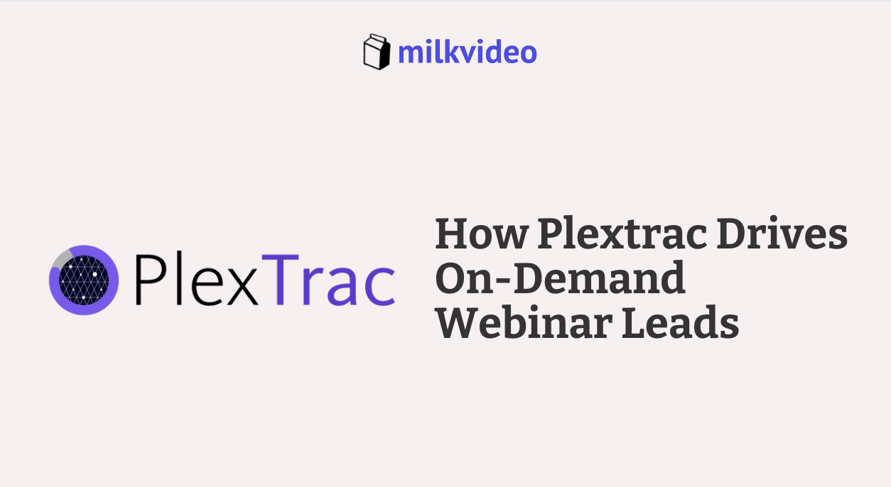 How Plextrac Drives On-Demand Webinar Leads